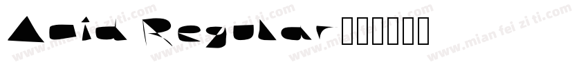 Acid Regular字体转换